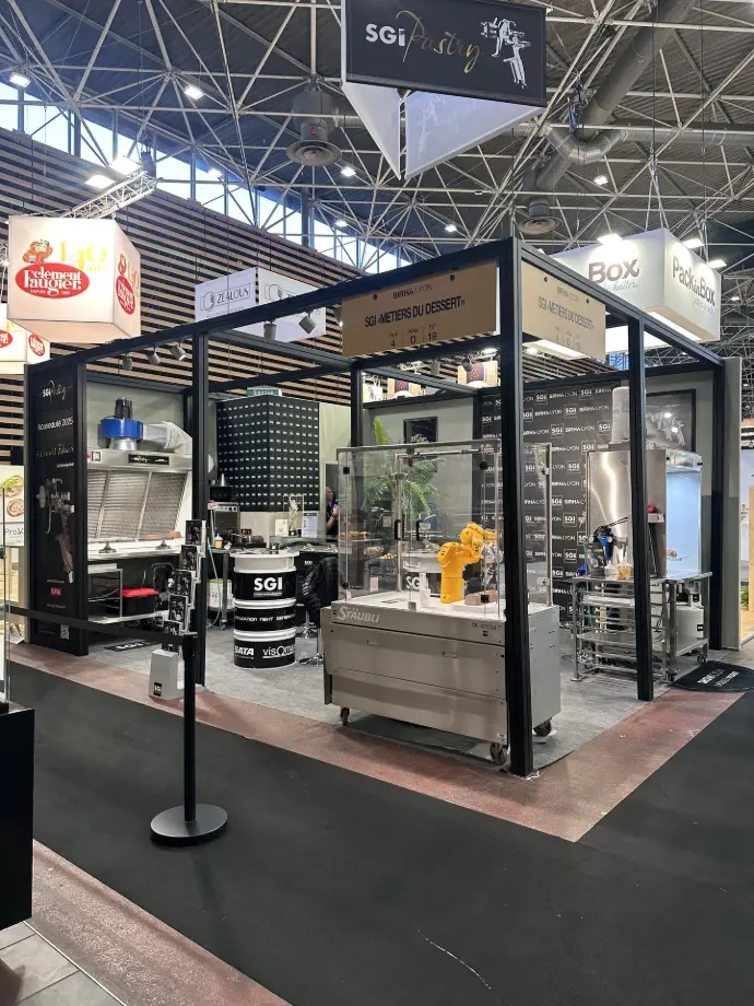 Découverte du stand SGI Pastry – SIRHA 2025 Stand SGI Pastry au SIRHA 2025