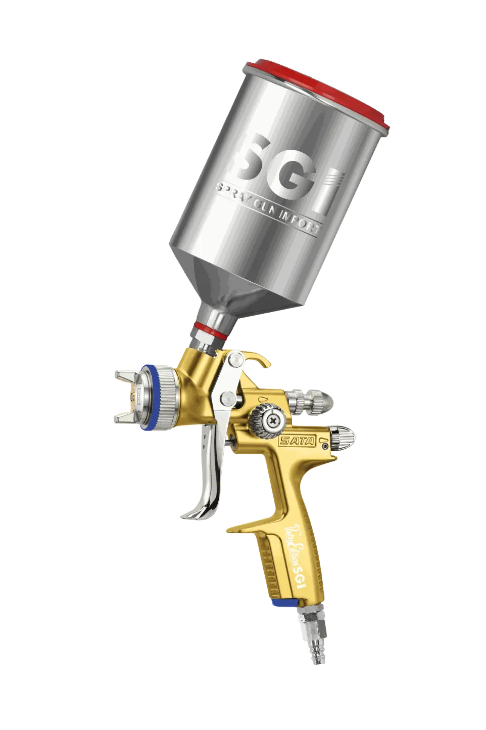 SATAjet 1000 B RP Pastry Edition – godet aluminium Pistolet SATAjet 1000 B RP Pastry Edition avec godet aluminium – Finesse et application parfaites avec tous type de produits