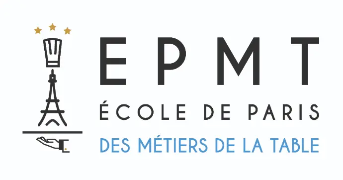École de Paris des Métiers de la Table (EPMT) - Partenaire SGI Pastry Logo de l'École de Paris des Métiers de la Table (EPMT), partenaire SGI Pastry
