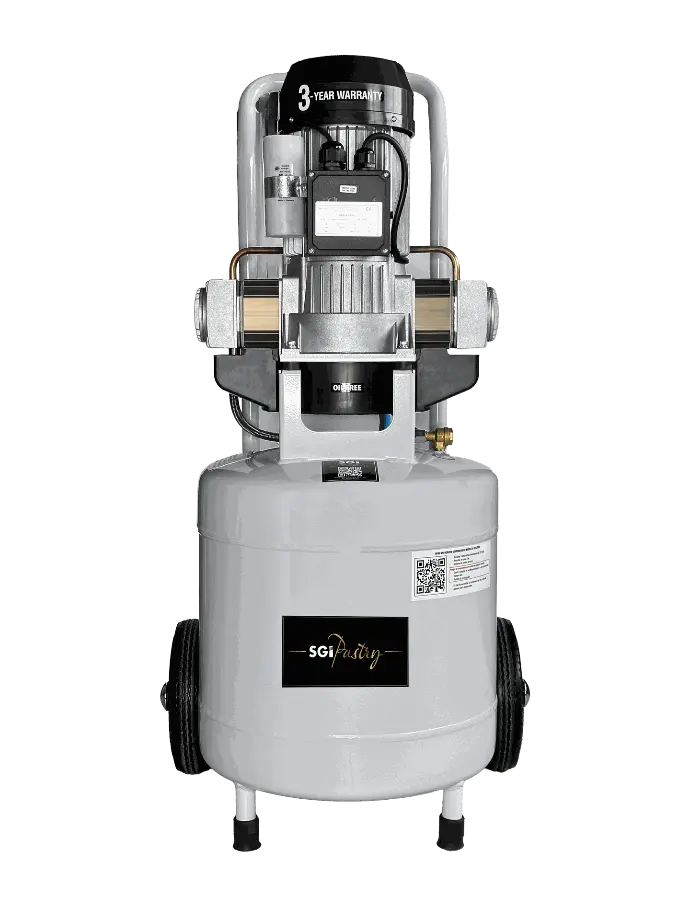 Compresseur BREVA 50L compact et efficace pour usage professionnel