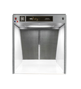 Hotte Compacte Alimentaire 1m - Double filtration -  Cadres Tout Inox Nouvelle Génération 