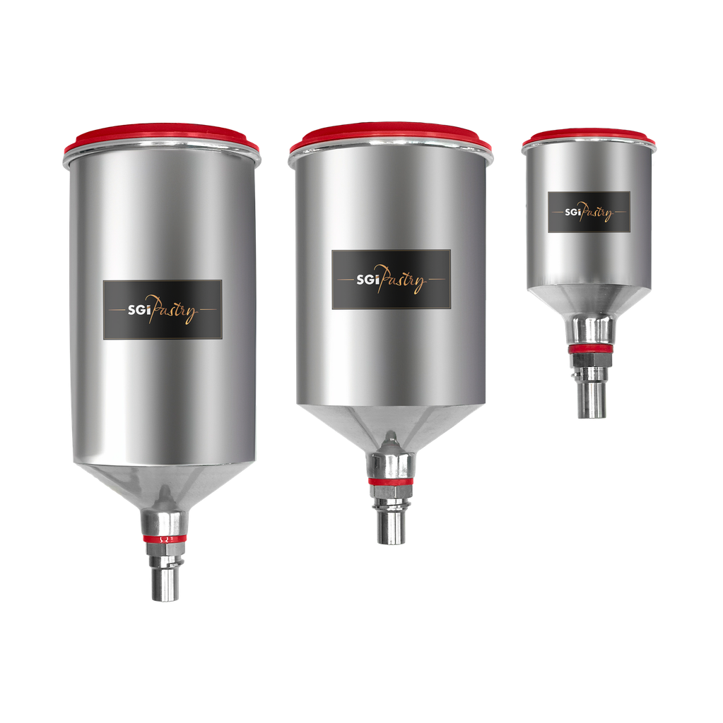 Godet réutilisable en aluminium QCC 0.75 L