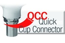 Godet réutilisable en aluminium QCC 0.15 L 