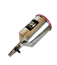 Godet aluminium 0.75L QCC avec vanne 1/4 de tour