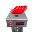 HOTSPRAY - Support chauffant en inox pour pistolet et godet