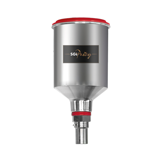 Godet réutilisable en aluminium QCC 0.15 L 