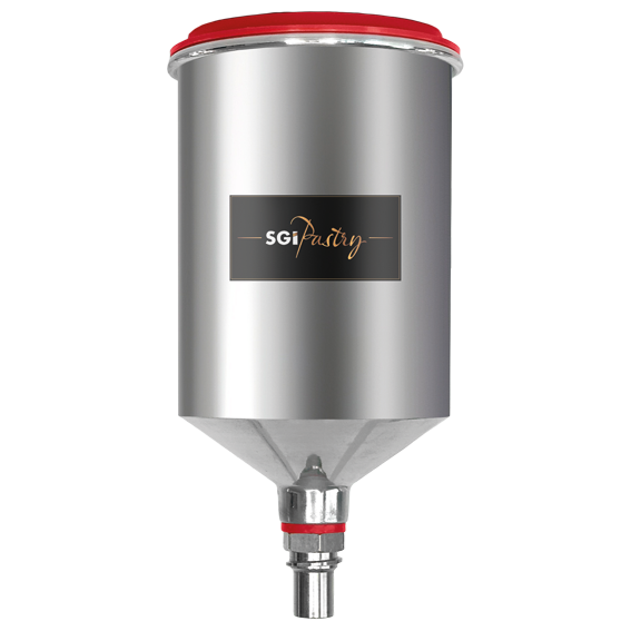 Godet SATA aluminium QCC 0.75 L