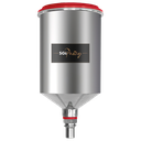 Godet SATA aluminium QCC 0.75 L