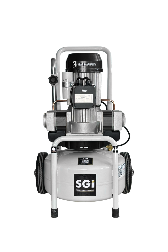 Compresseur BREVA 24L - Cuve alimentaire - Monophasé 