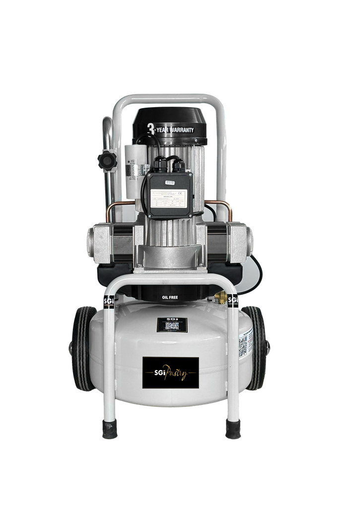 Compresseur BREVA 24L - Cuve alimentaire - Monophasé 