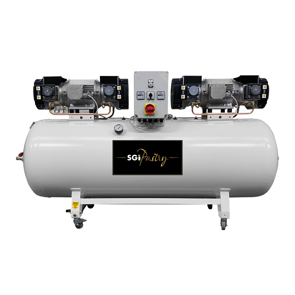 Compresseur BREVA 500L - Cuve Alimentaire - Triphasé 