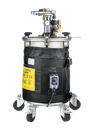 CUVE sous pression en Inox avec agitateur et double régulateur + ceinture chauffante - Cuve 20L -