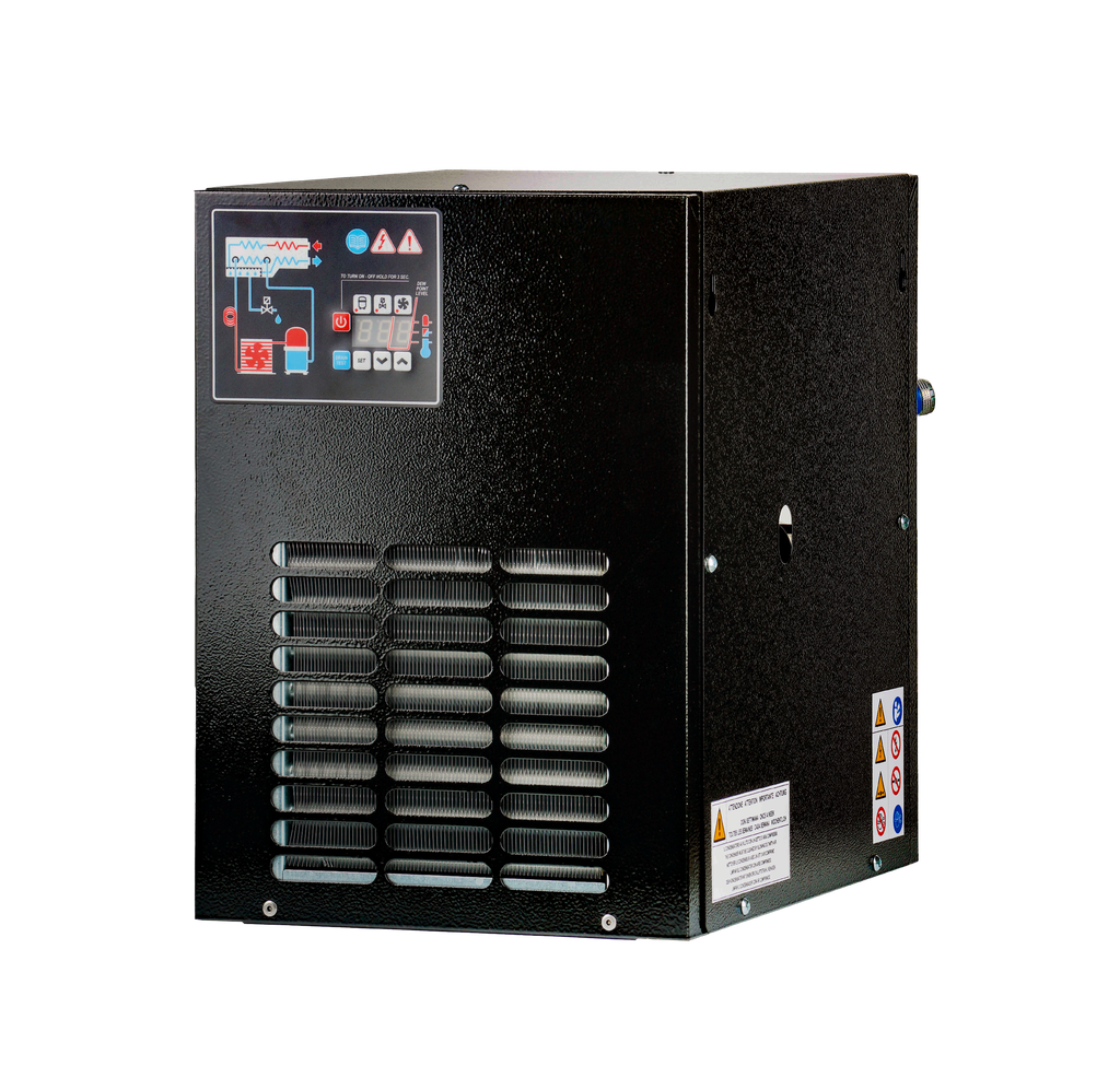 Pack sécheur d'air frigo - 42m3/H-220-230 Volt + Tuyau de liaison 1.5m filetage 1/2 à visser + Y Double Sortie Euro