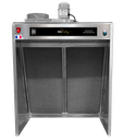 Hotte 1000 COMPACTE alimentaire inox 1m - Double filtration -  Cadres tout inox Nouvelle Génération 