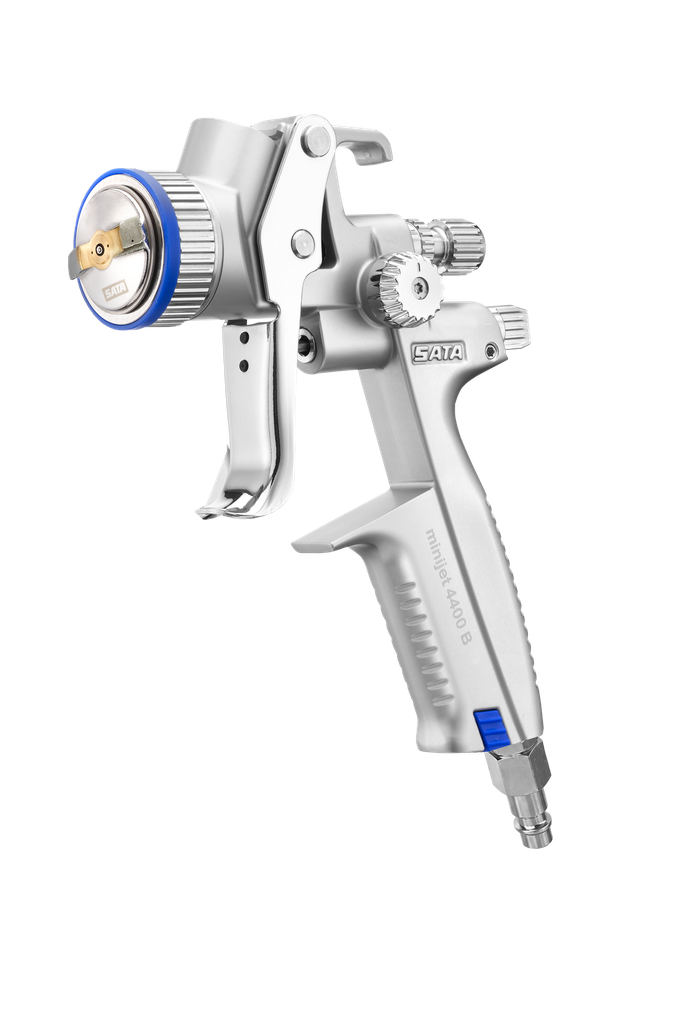 Pistolet SATAminijet 4400 B RP buse 1.2PR buse sans corne - Spécial moule demi-sphère + 2 Godets RPS 0.3L