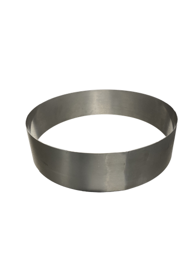 [CERCLEINOX] Cercle Inox - Diamètre 400 mm- Hauteur 100 mm