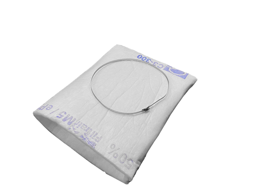 [KITCHAUSSETTEHOT1000] Kit : Chaussette pour Hotte Compacte et Mini + Collier de serrage - Diamètre 250 mm - Longueur 500 mm