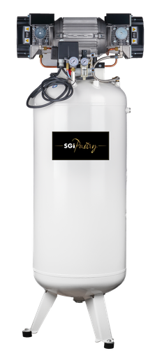 [BREVA5-200T-VPACK] Compresseur BREVA 200L - Cuve Alimentaire Verticale - Triphasé  