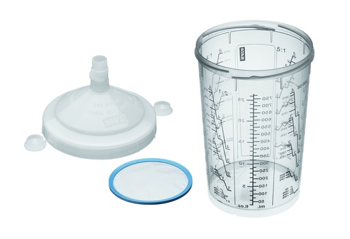 [RPSLOT10-0.9L] Godets SATA RPS 0.9 L - tamis plat 125 µm- Lot de 10 unités