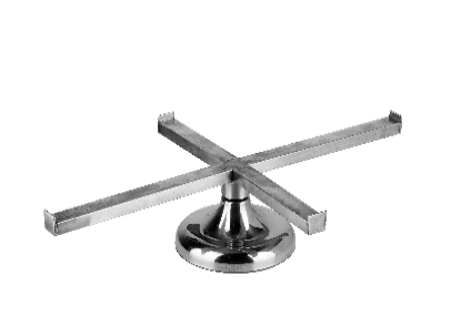 [PLATOU] Support tournant en Inox pour cadre 40 x 60 cm