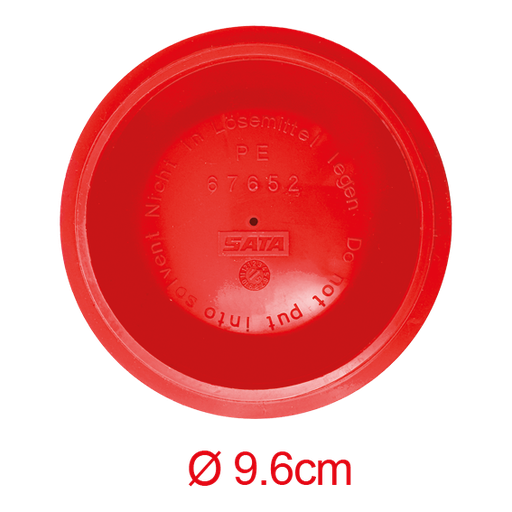 [71555P] Lot de 3 couvercles en plastique pour godets aluminium 0,75 L et 1 L