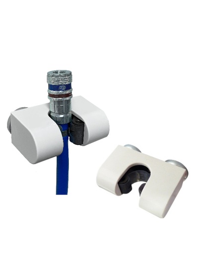 [400SUPMP] Lot de 2 supports tuyaux d'air aimantés